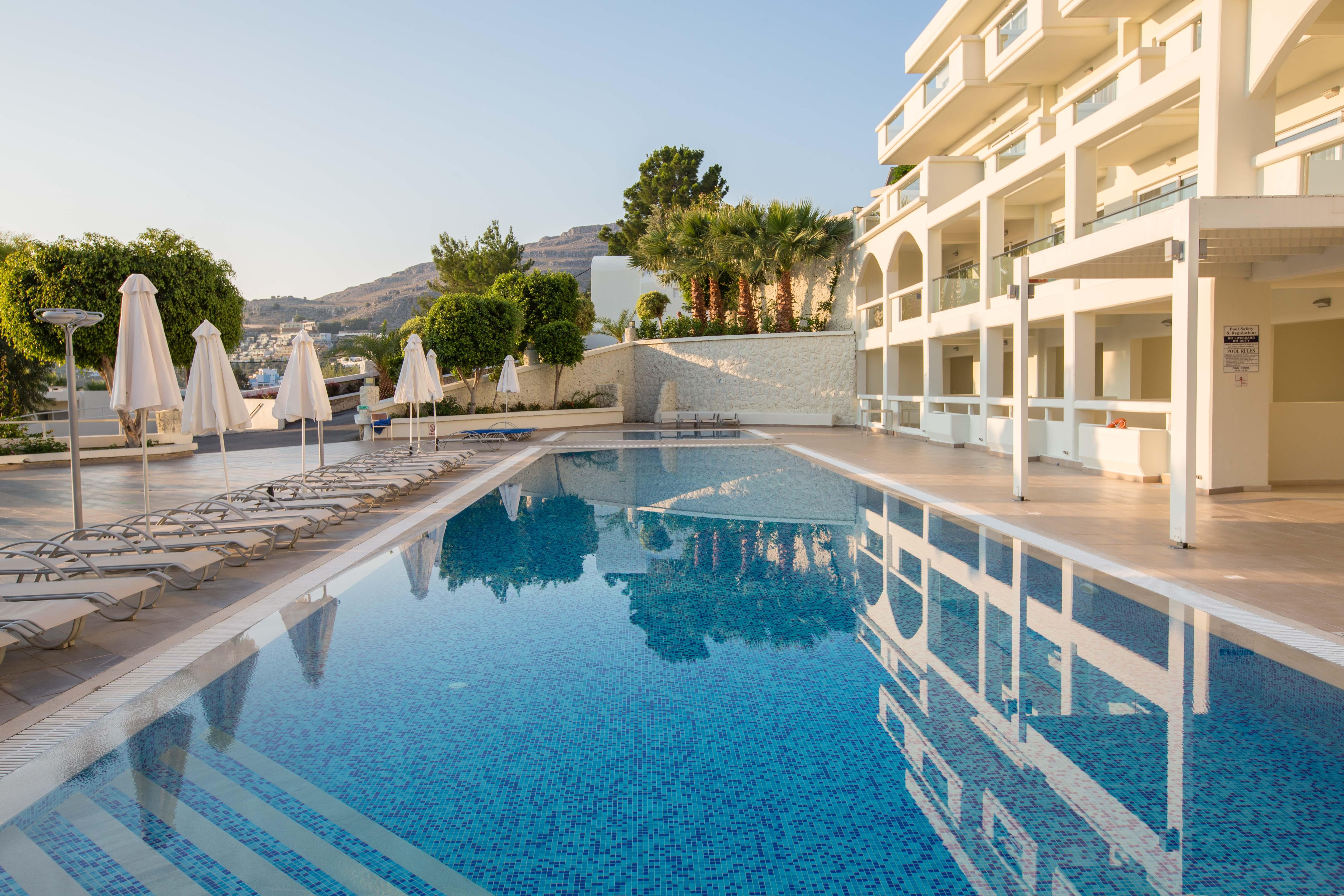 Lindos White Hotel & Suites Kültér fotó